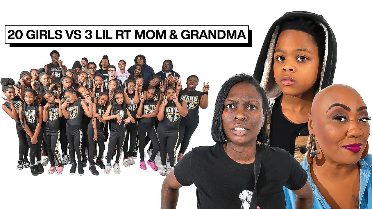 20 KIDS VS 1 RAPPER: LIL RT, HIS MOM & HIS GRANDMA