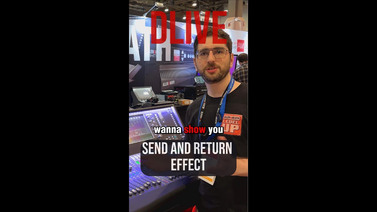 So much you can do with dLive #allenandheath #mixingconsole #audioengineering