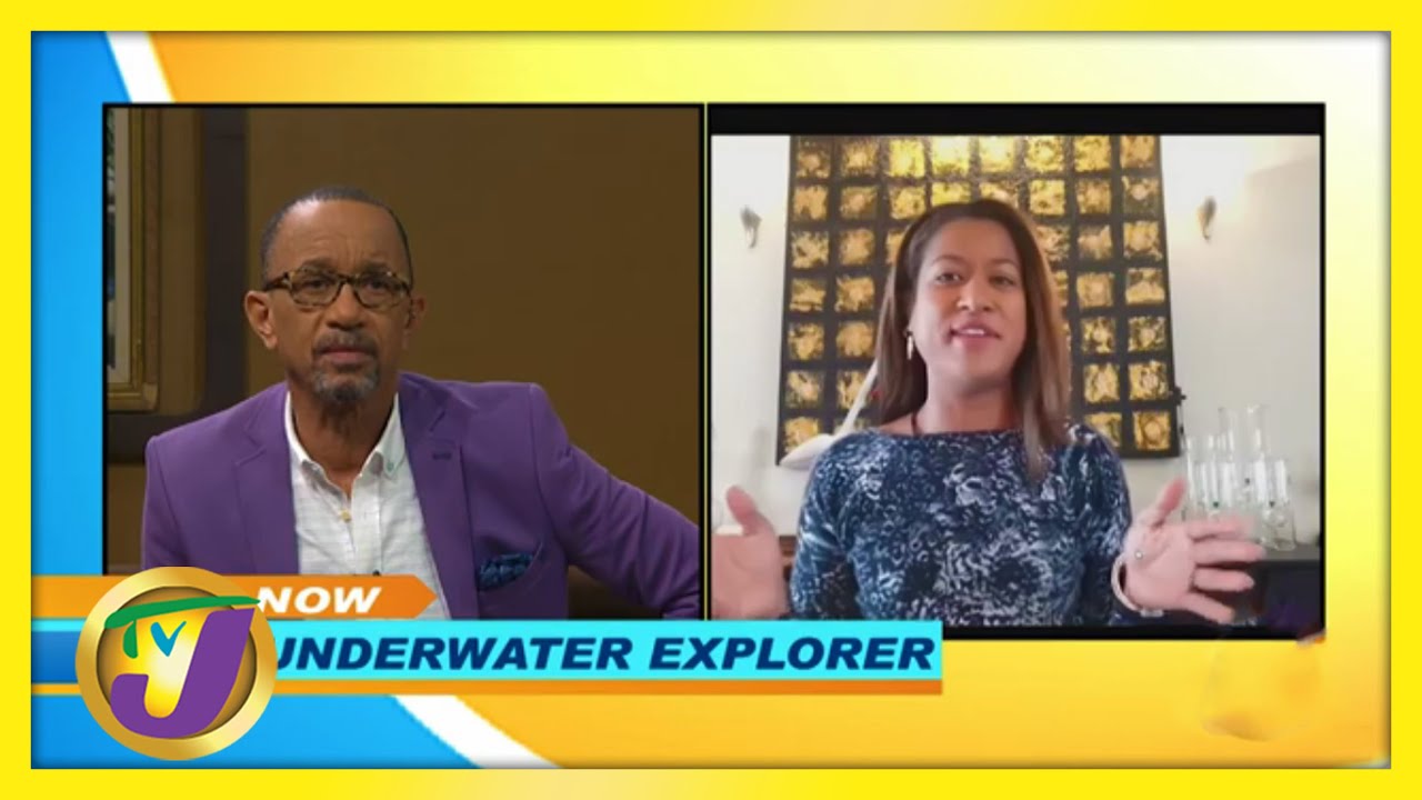 Female Underwater Explorer in Jamaica | TVJ Smile Jamaica