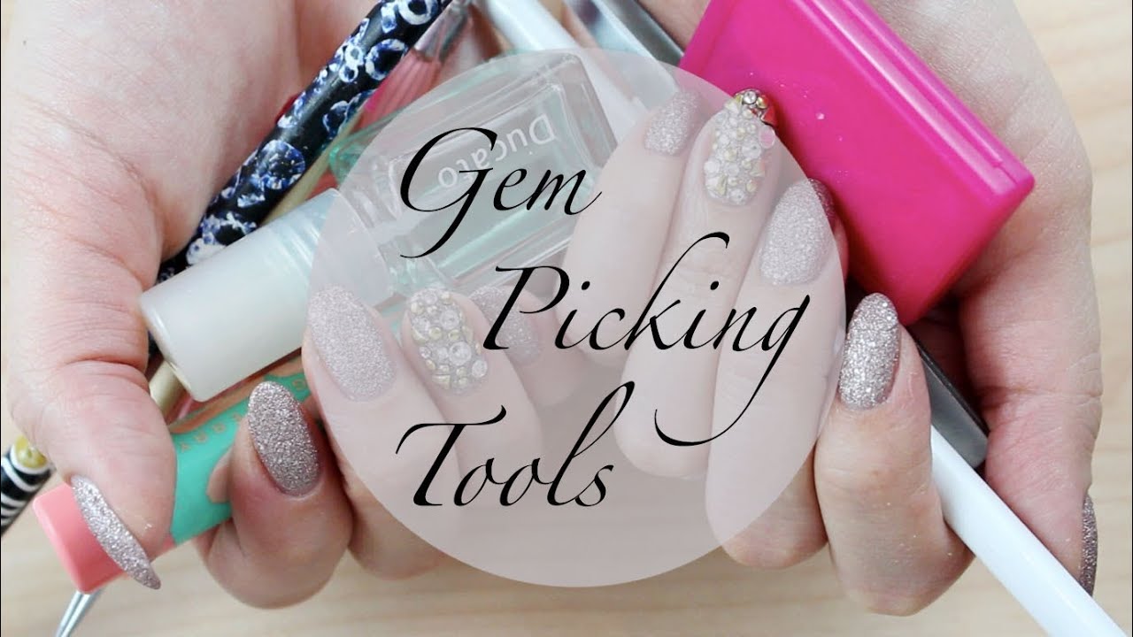 ♡ Gem Picking Tools | Nail Art