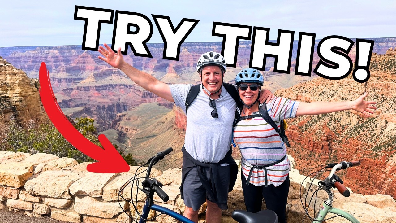 The Perfect 48 Hours at the GRAND CANYON: Biking, Mule Rides, and Sunset!