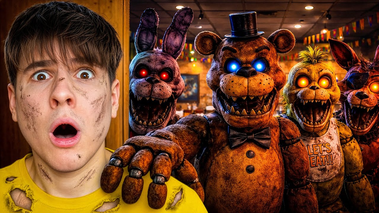 PIERWSZA STYCZNOŚĆ Z FNAF'EM