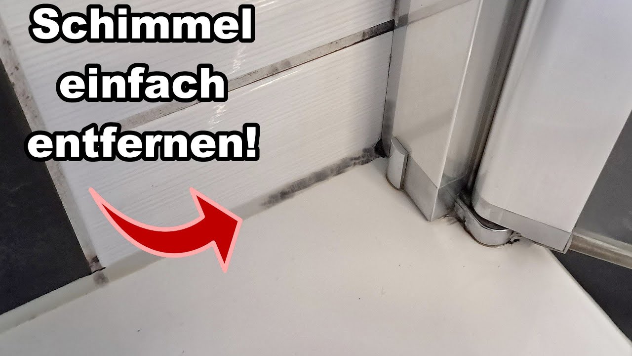 Wie du Schimmel ganz einfach von Silikonfugen entfernen kannst!