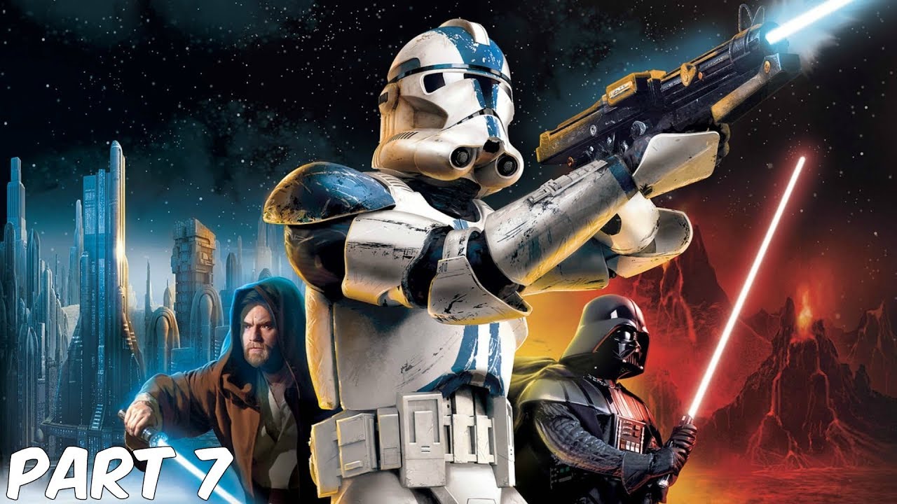 Star Wars Battlefront 2 (2005) Xbox One X Enhanced Walkthrough - Mission 7: Knightfall