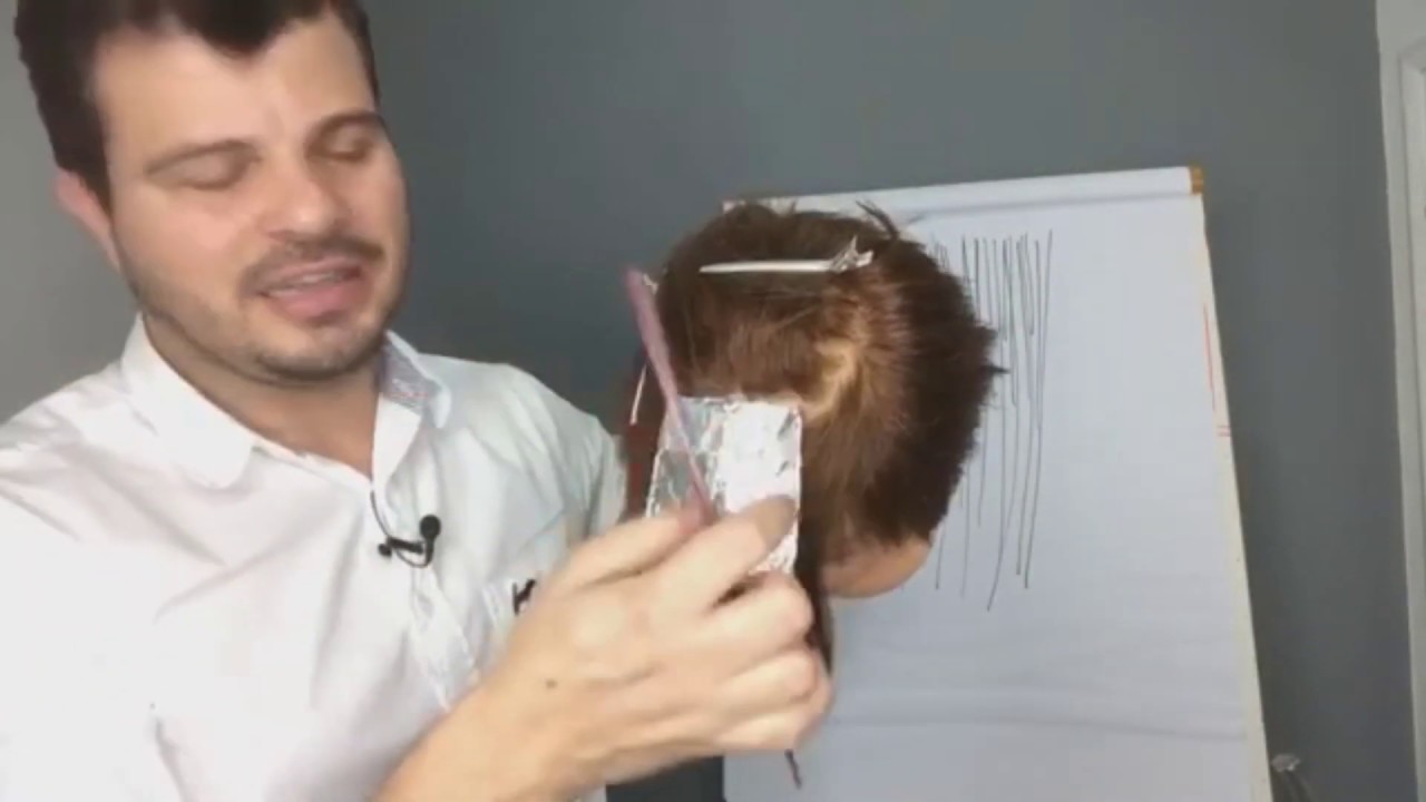 Dica pra não manchar a raiz das mechas