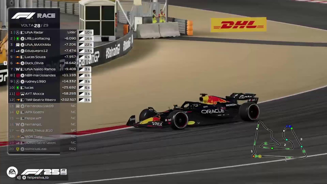 FORFUN 347 | GP DO BAHREIN  F1 25 | DIRETO DO PS5