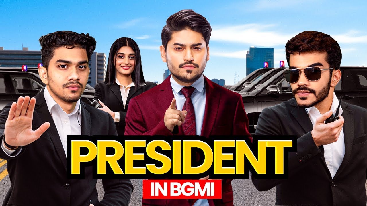 I Became PRESIDENT In BGMI 🤣 ft. Snax, Payal, Regaltos