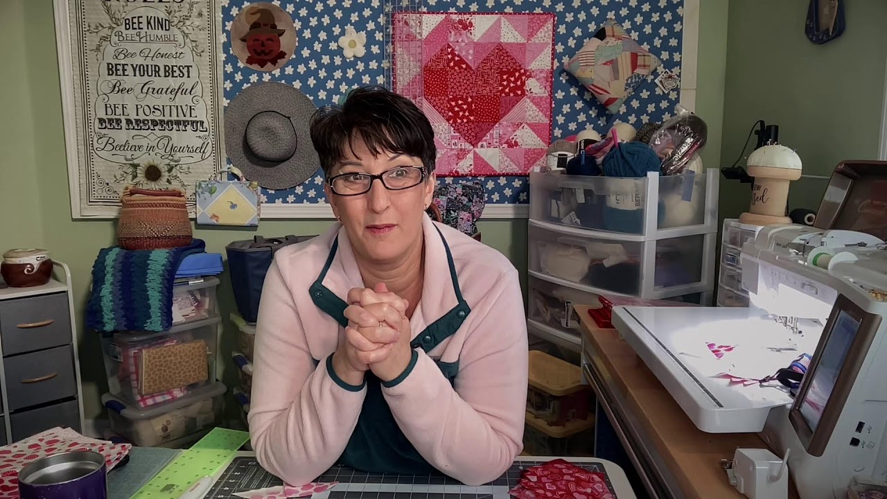 Spend a cold rainy day in the sewing room...LIVE!