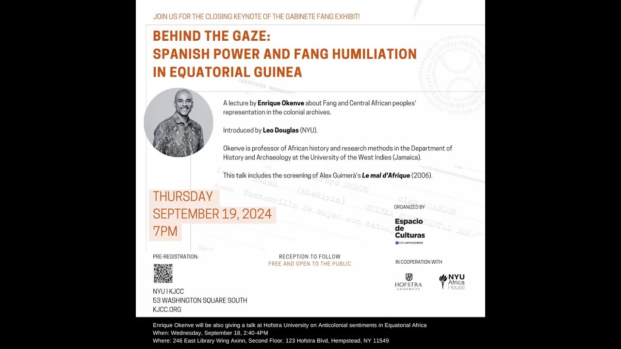 Behind the Gaze: Spanish Power and Fang Humiliation in Equatorial Guinea