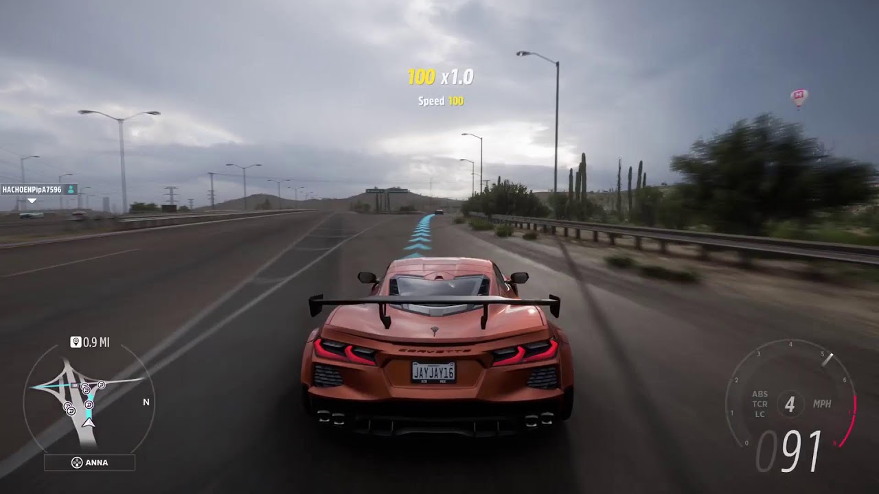 Doing different races in Forsa horizon 5