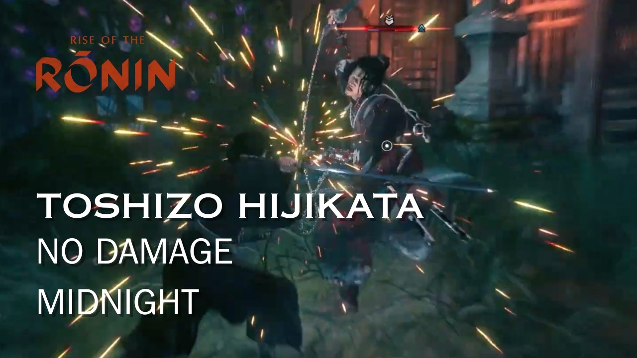 Rise of the Ronin - Toshizo Hijikata, Dojo No Damage Master Rank (Midnight)
