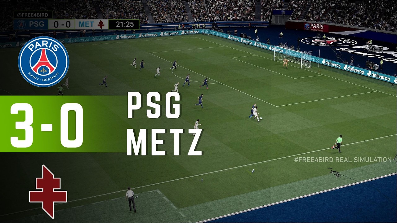 PSG vs Metz EN DIRECT | 🇫🇷 Ligue 1 2026 | Simulation & Score en Temps Réel