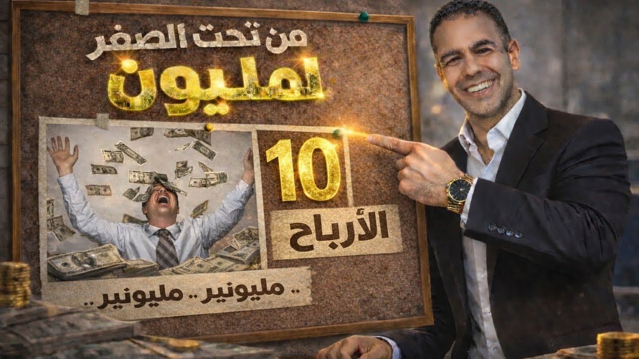 من تحت الصفر لمليون | 10️⃣ الأرباح… أسرار تخليك تضاعف فلوسك وتزود عملاءك من أول شهر..