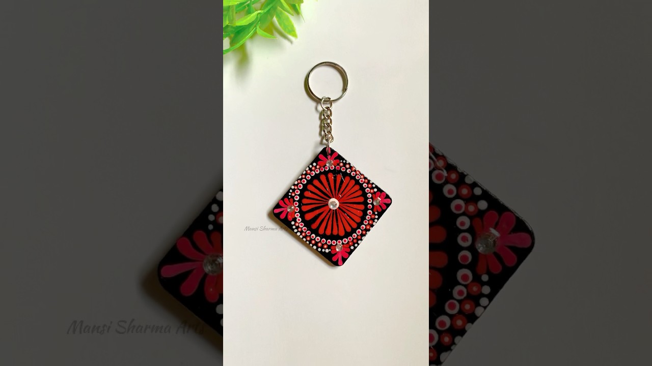 Dot Mandala Keychain˚✿🌹𐙚⋆˚ 
