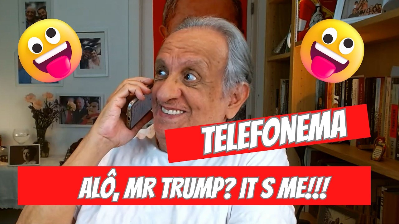 TELEFONEMA PARA MR. TRUMP, O HOMEM DA PAZ E DA LIBERDADE! KKK! KLU KLUX KLAN: KKK!
