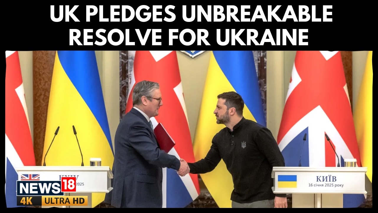 UK & Ukraine Sign New Defence Pact to Counter Drone Threats | War Strategy Shift | News18