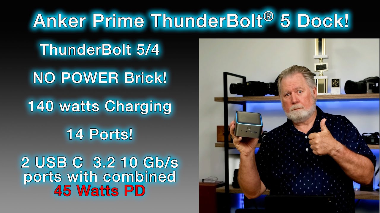 Anker Prime ThunderBolt° 5 Dock ... WOW!