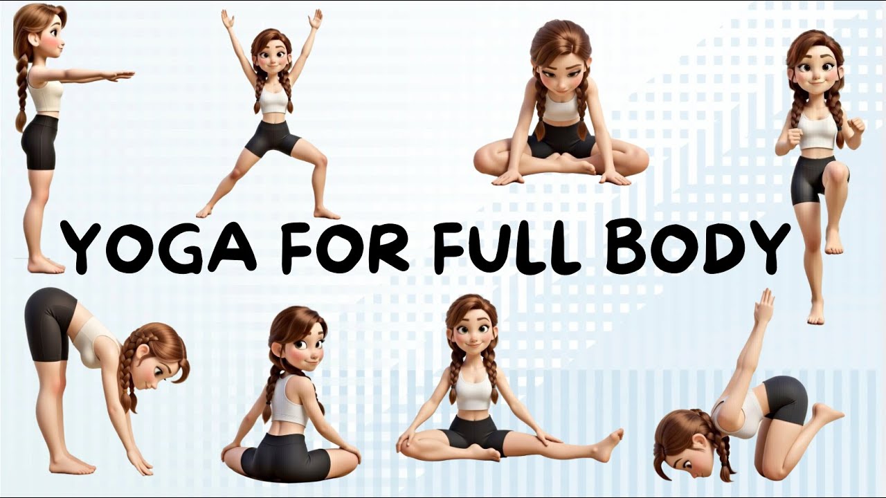 Full Body Yoga for Kids | Stretch & Strengthen Every Muscle