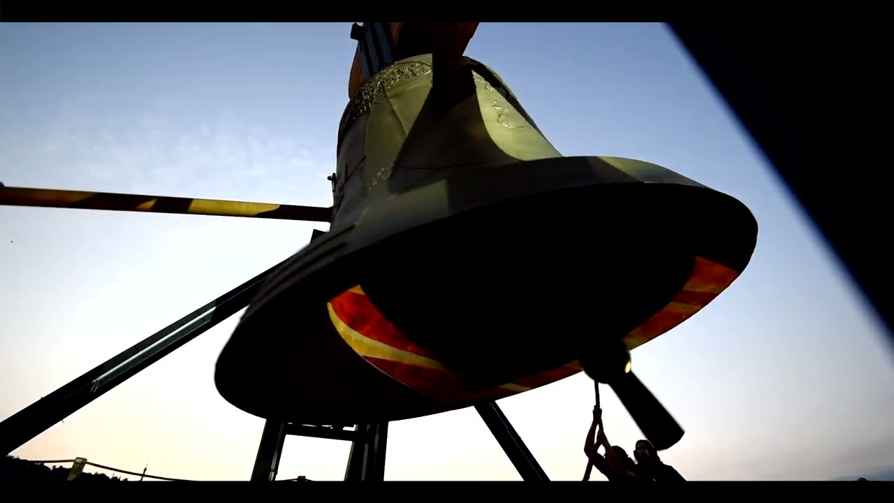 Praha / Prague / Prag (CZ) Zvon / Bell / Glocke #9801 - F0 (first official ringing, 28. august 2022)