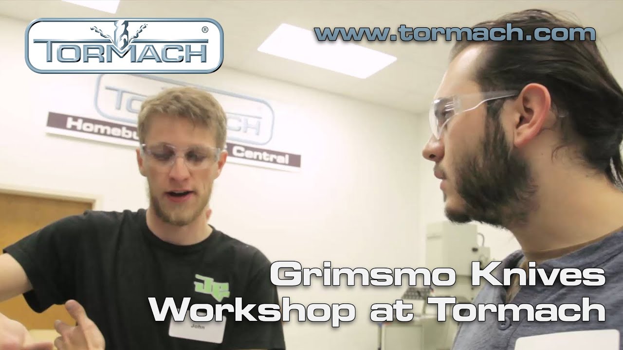 CNC Knifemaking Workshop at Tormach - John Grimsmo Knives