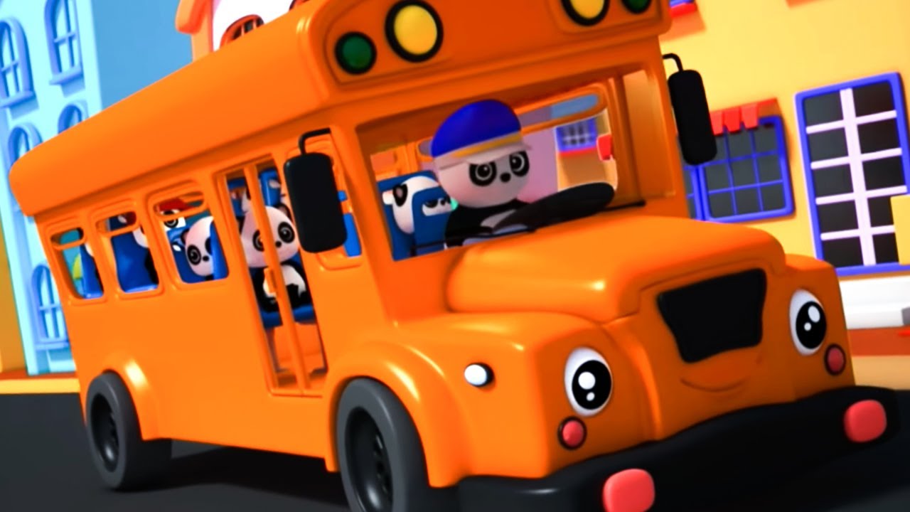 Canzone Dello Scuolabus | Musica per Bambini | Veicoli Canzoni | Cartoni Animati in Italiano