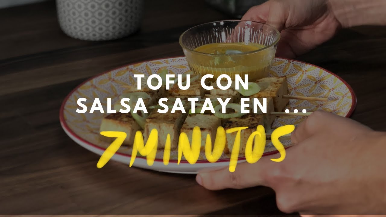 Tofu con salsa satay // 1x06: Cocina en 7 minutos