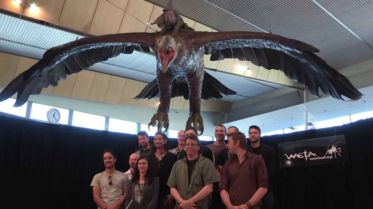 Behind the Scenes at Wētā Workshop | Making Eagles