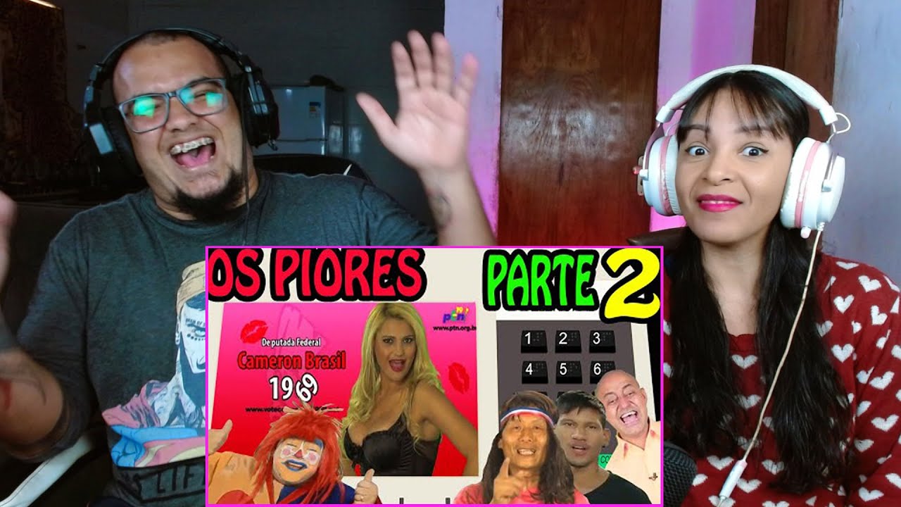 REAGINDO A Os Mais Engraçados e Bizarros Candidatos do Brasil PARTE 2 @Fala de Tudo