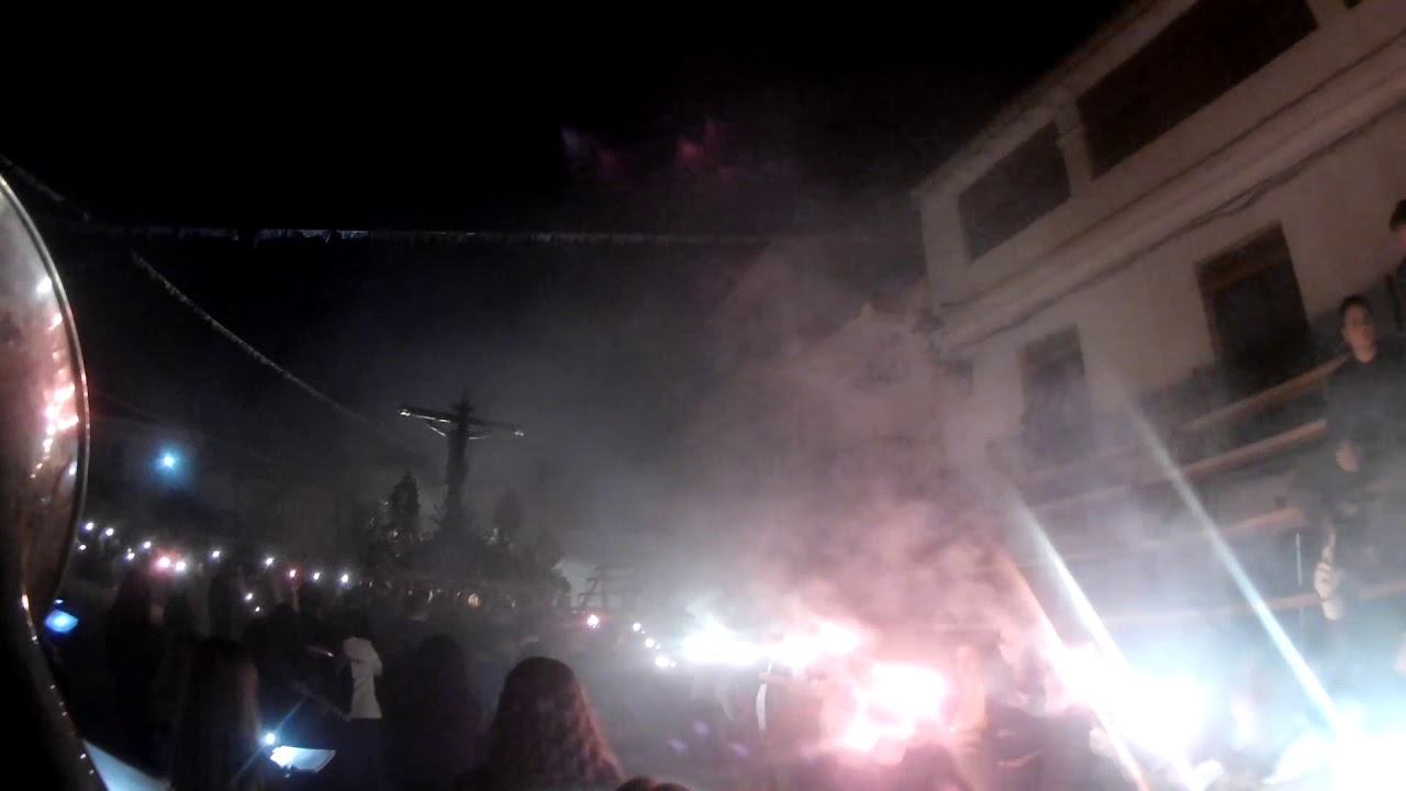 Entrada Del Santo Cristo De Las Penas A La Plaza De La Concordia De Lanteira Septiembre 2019.