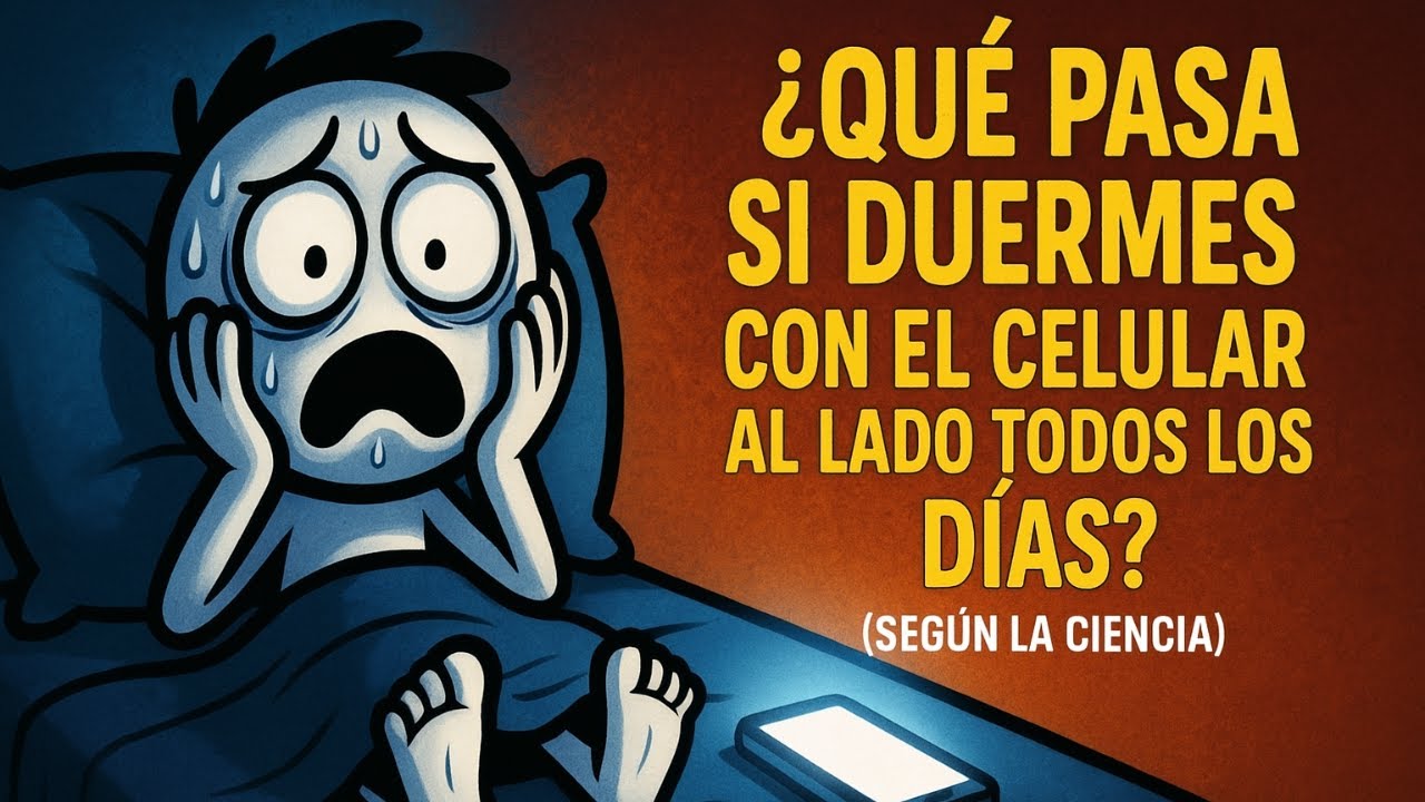 &iquest;Qu&eacute; pasa si duermes con el celular al lado todos los d&iacute;as? 📲 (seg&uacute;n la ciencia)