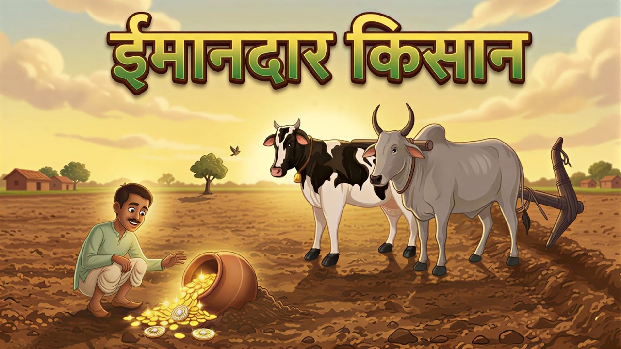 ईमानदार किसान | Moral story | Hindi story | Hindi kahaniya | Stories