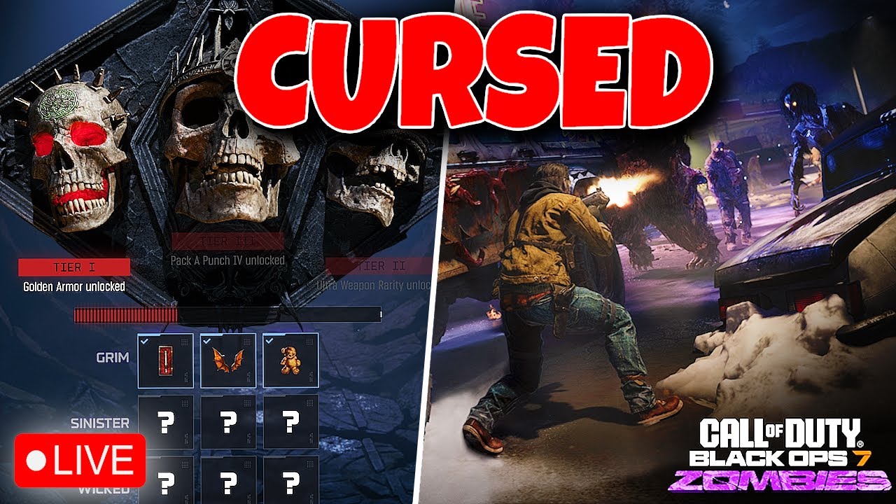 CURSED BO7 ZOMBIES LIVE