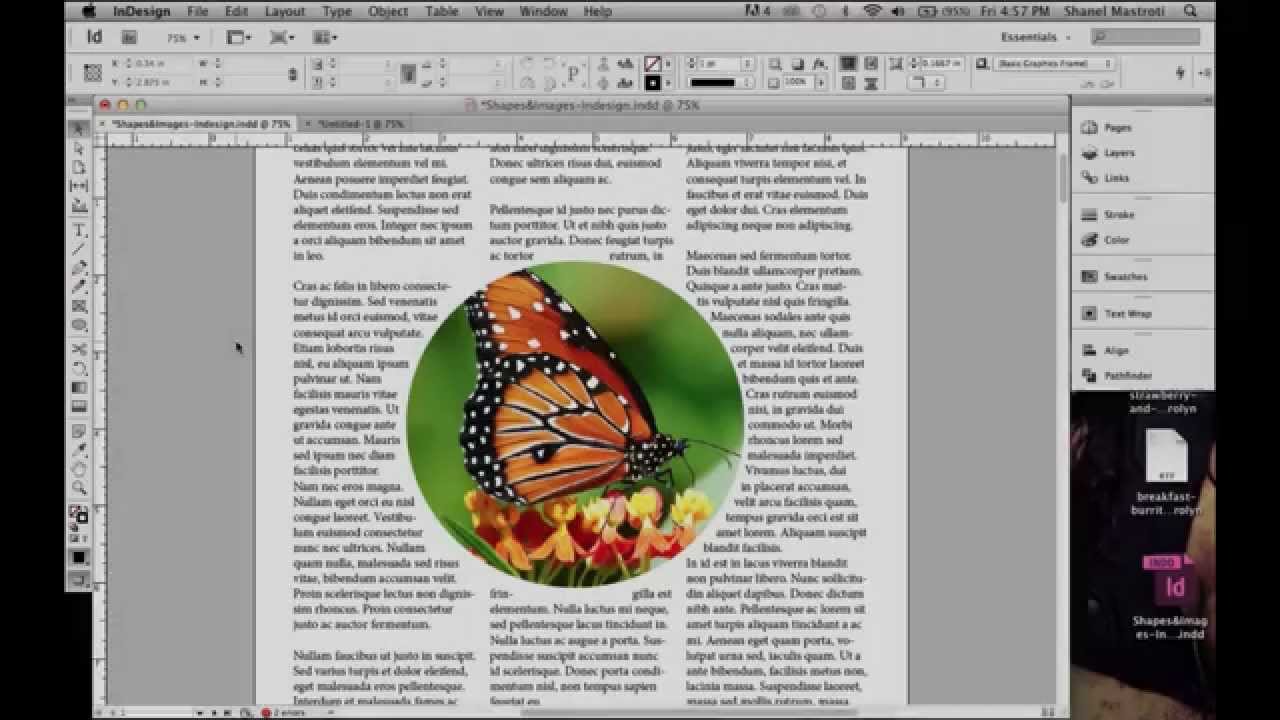 How To Apply Different Text Wrap Options To Your Indesign Document