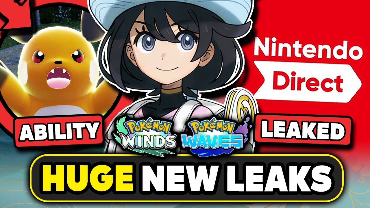 HUGE LEAKS! NINTENDO DIRECT NEXT WEEK! WINDS & WAVES RUMORS & NEW CHAMPIONS UPDATES