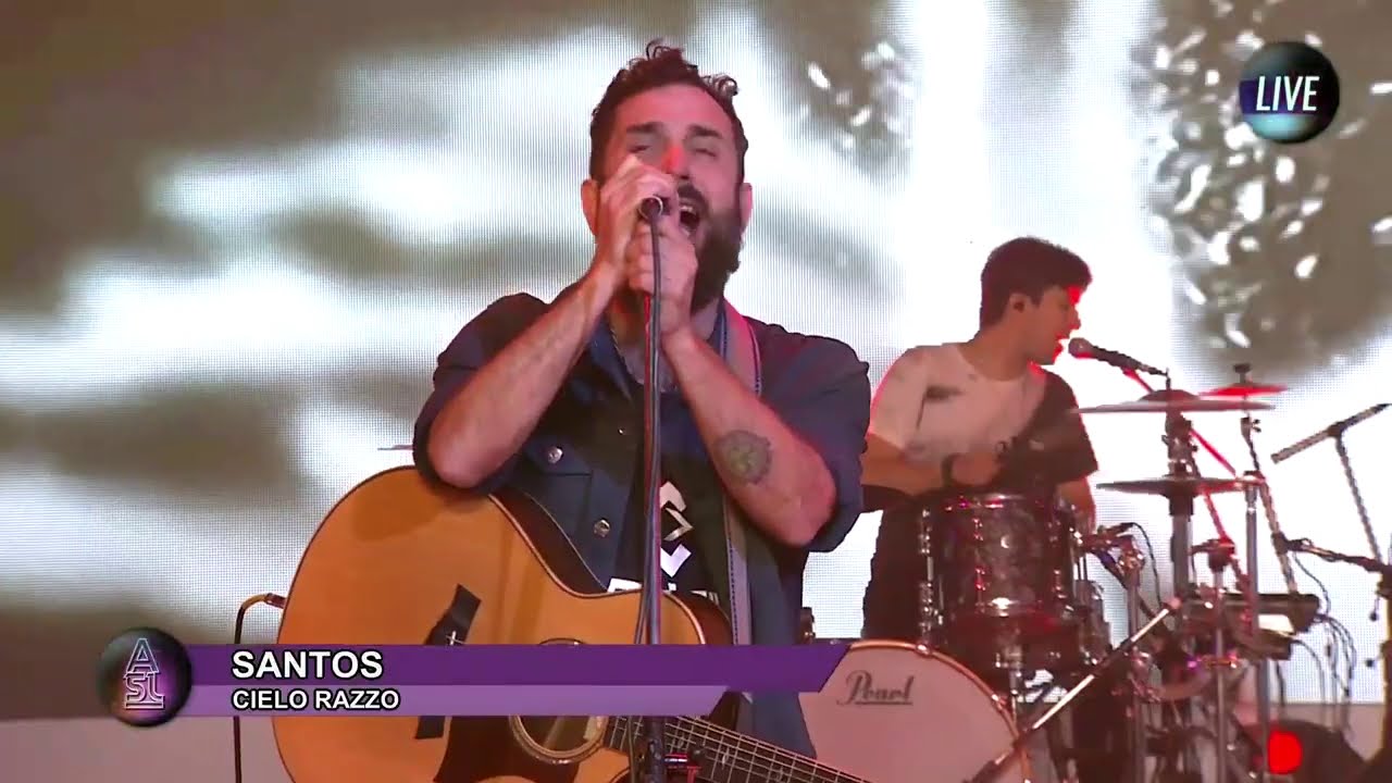 Santos - Cielo Razzo ( En vivo )