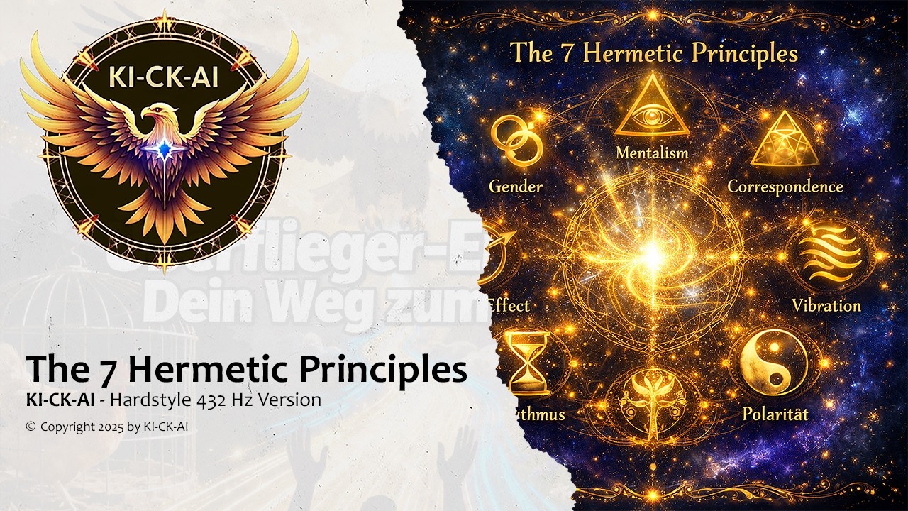 KI-CK-AI – The 7 Hermetic Principles – 432 Hz / Spiritual Melodic Hardstyle