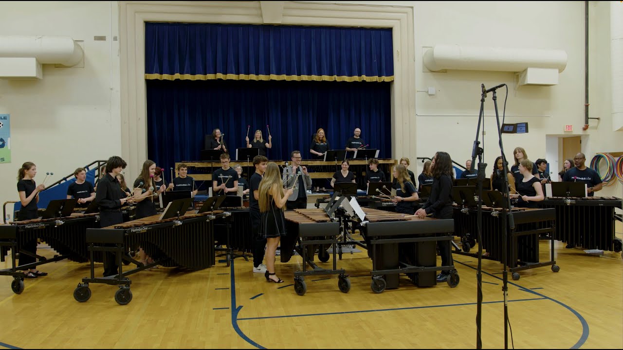 U2 - Where The Streets Have No Name - 16 Marimbas with 31 Players!!!