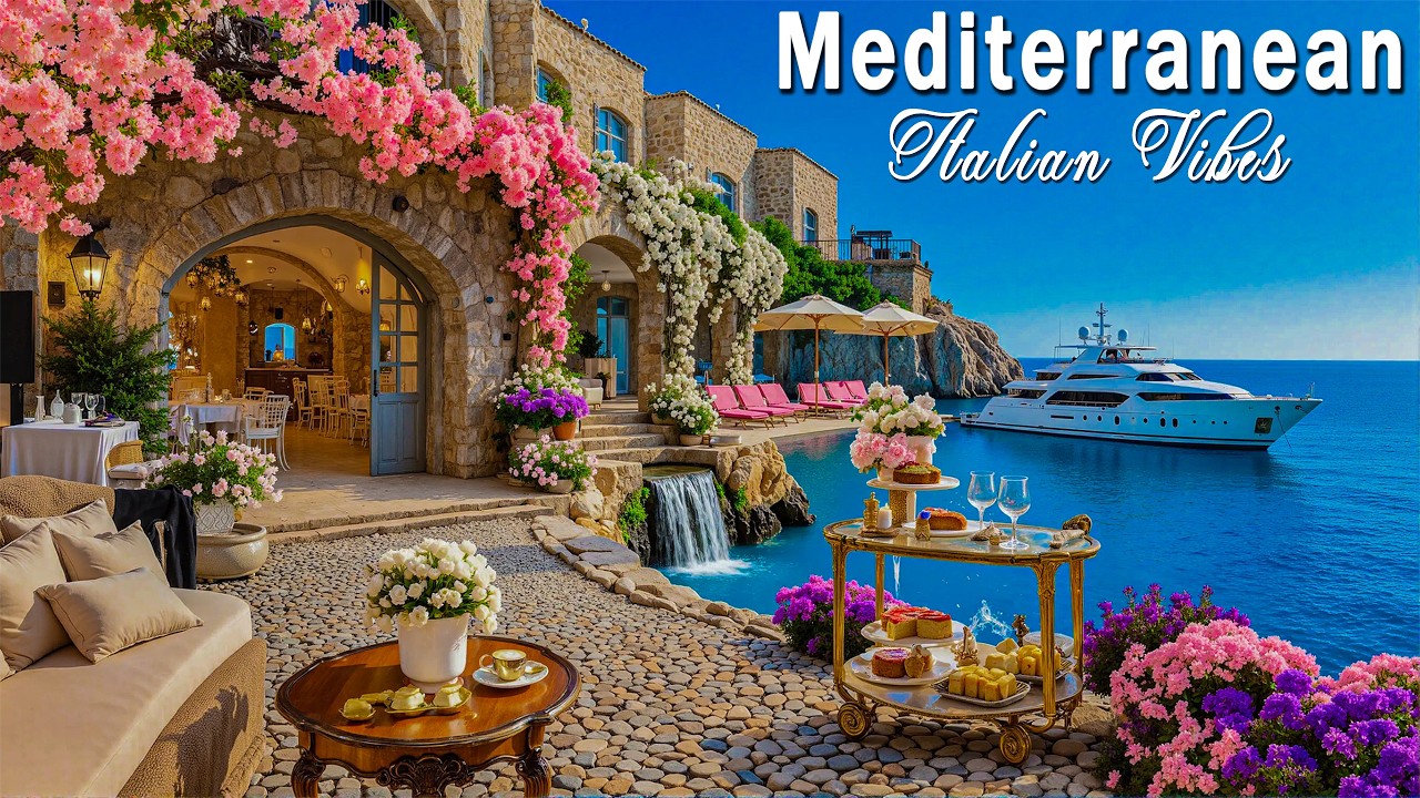 🎶 Mediterranean Dolce Vita 🌊 Relaxing Italian Vibes & Luxury Seaside Villas ✨