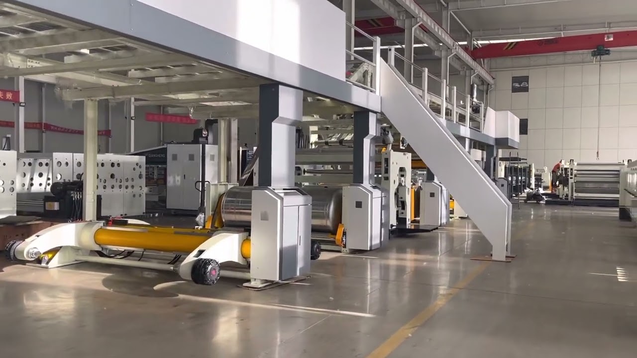 QH-PACK Corrugated cardboard production line manufacturer