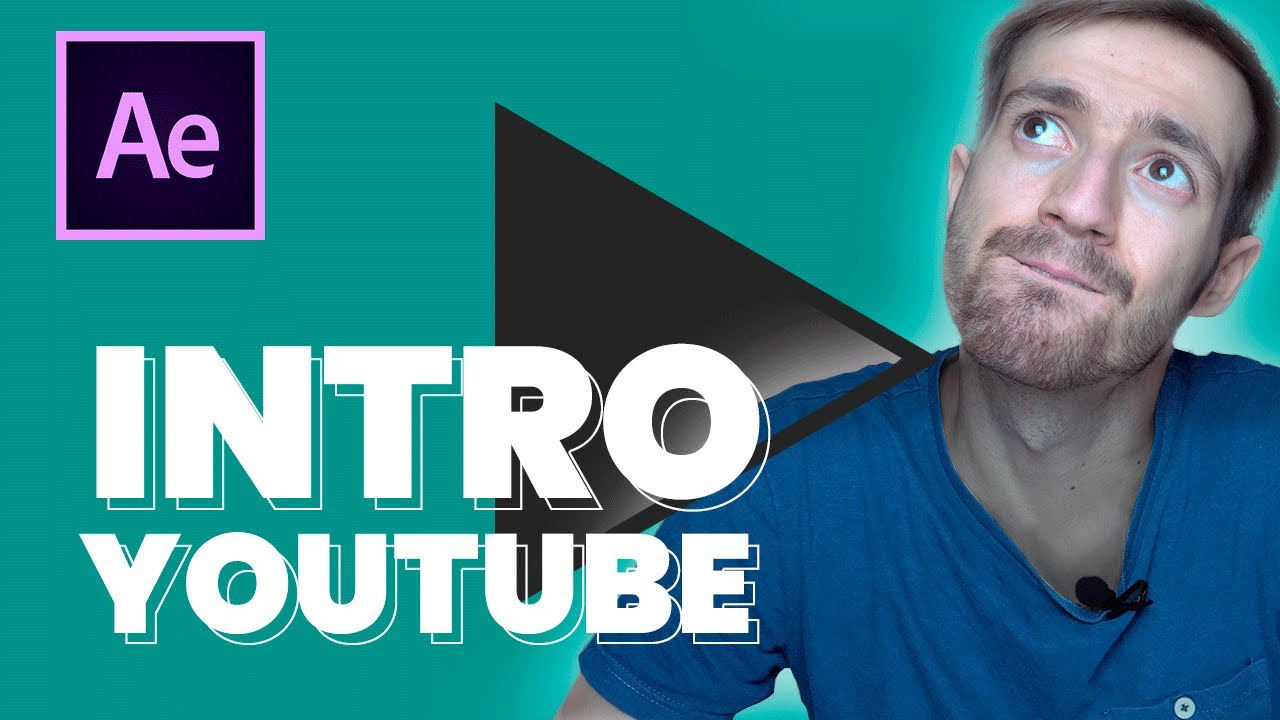 Cómo hacer una INTRO para YOUTUBE [FÁCIL🤤] en After Effects