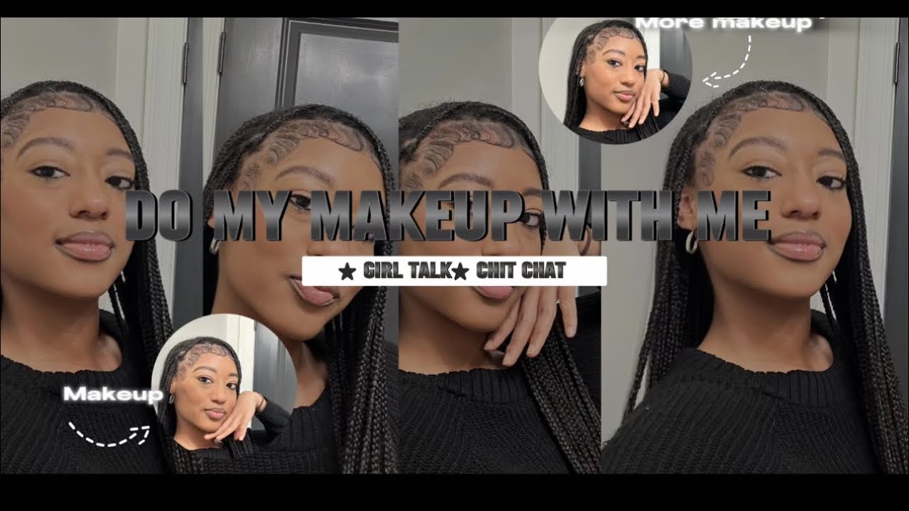 Do my makeup with me while we talk, *facetimecall*