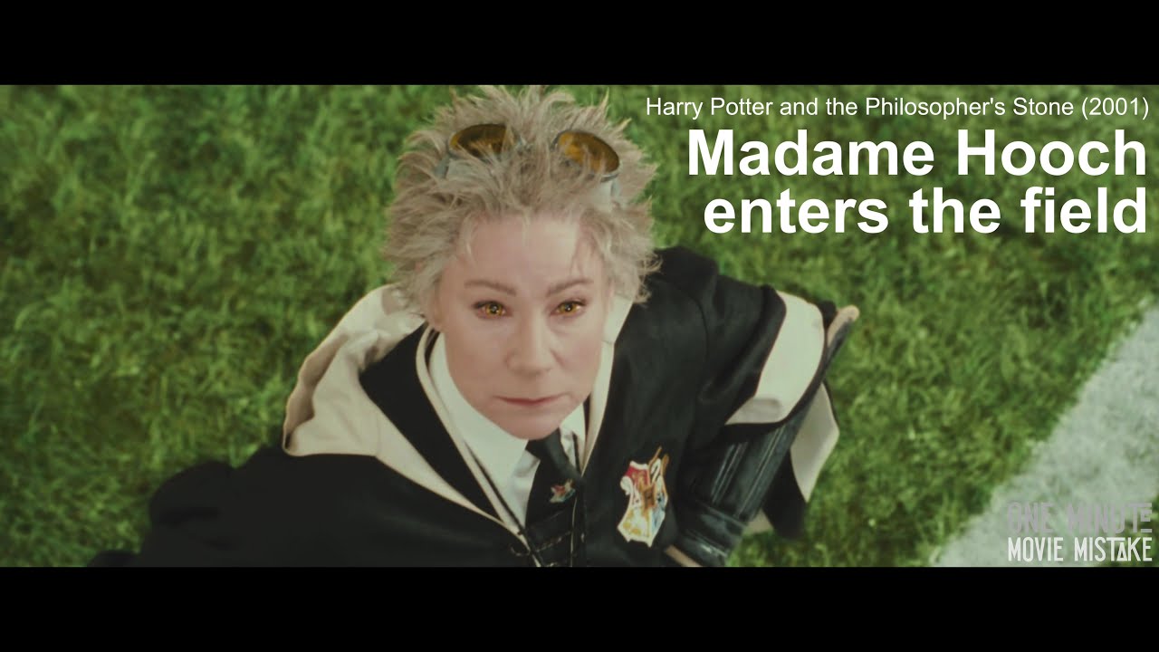 Madame Hooch enters the field in Harry Potter and the Philosopher's Stone (2001)