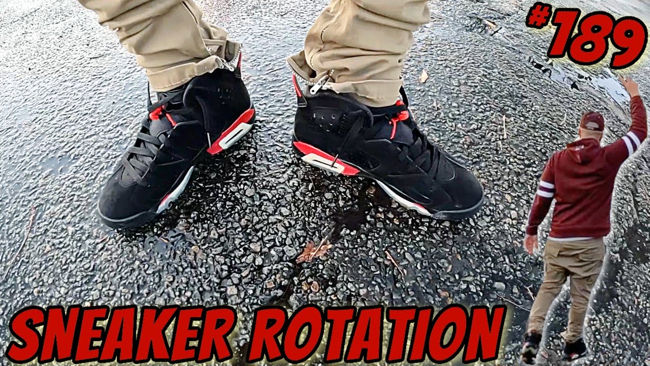 SNEAKER ROTATION #189 AIR JORDAN 6 VARSITY RED