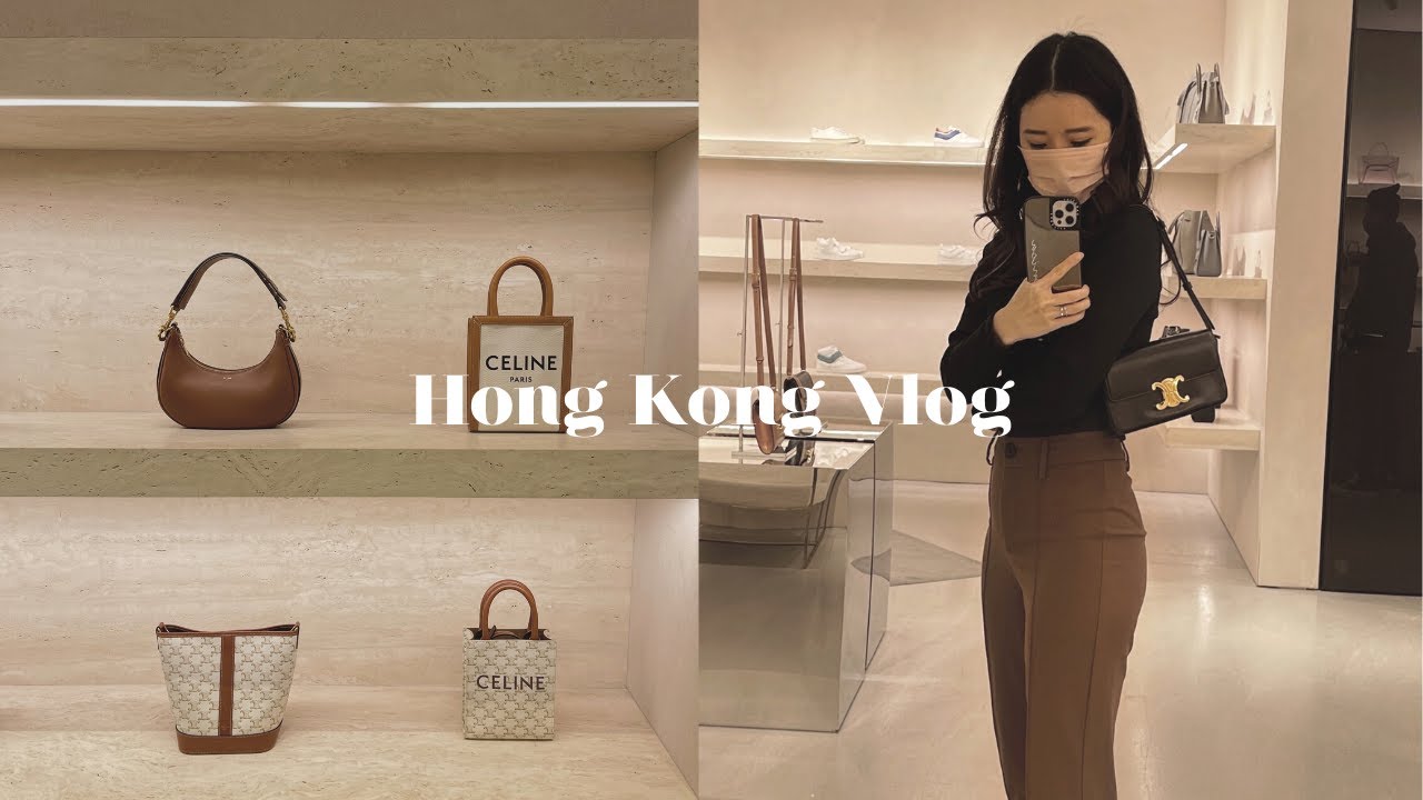 HK SHOPPING VLOG | COME SHOP W/ ME AT CELINE, PRICE INCREASE, TRIOMPHE COLLECTION,Bags, Belt & Shoes