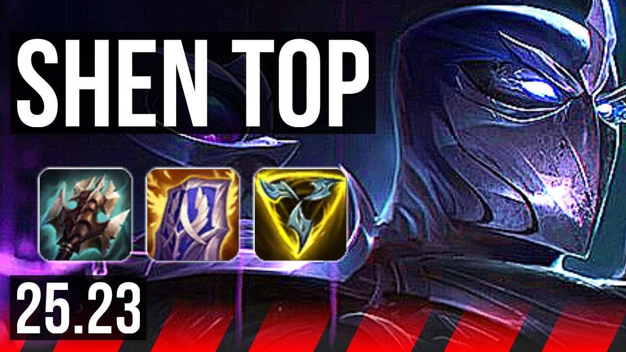SHEN vs FIORA (TOP) | 12/1/13, 7 solo kills, Dominating | EUW Master | 25.23