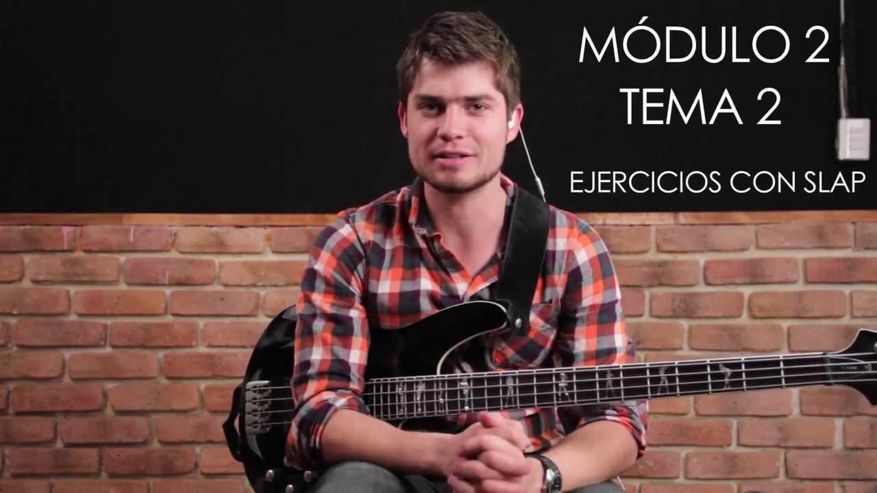 Curso de Bajo - Ejercicios con slap (HD)
