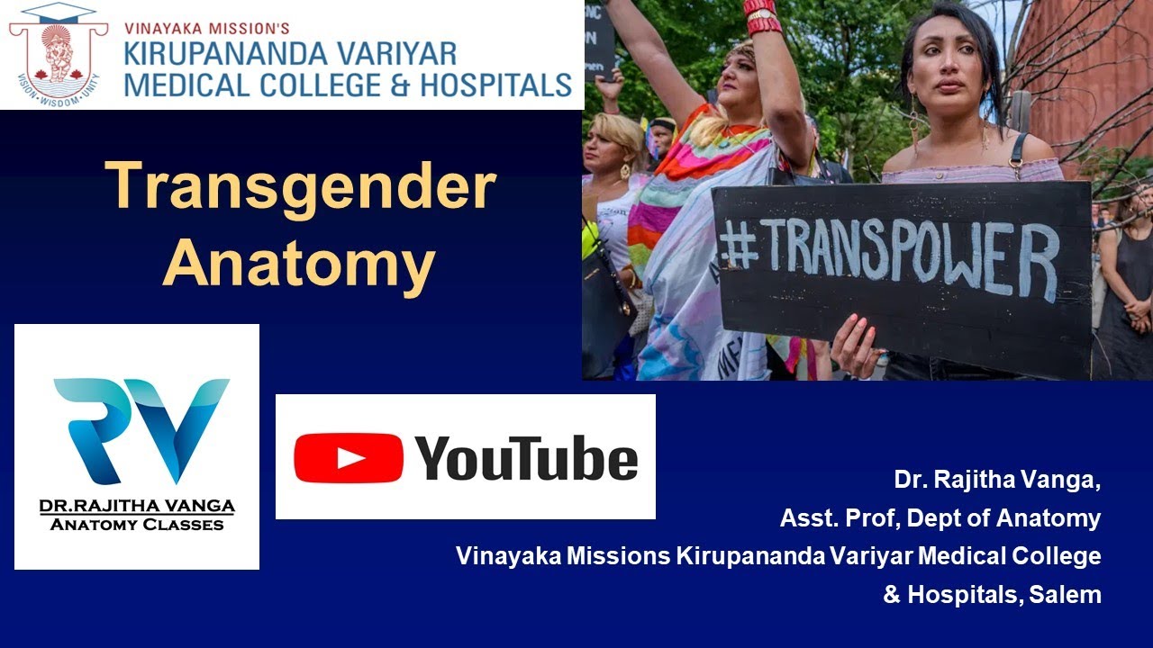 Transgender Anatomy by Dr. Rajitha Vanga