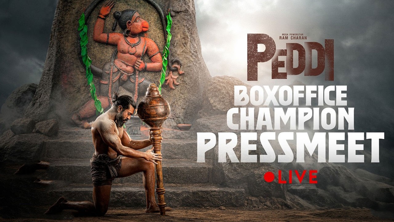 #Peddi Movie Success Press Meet LIVE | Ram Charan, Buchi Babu Sana, Janhvi Kapoor