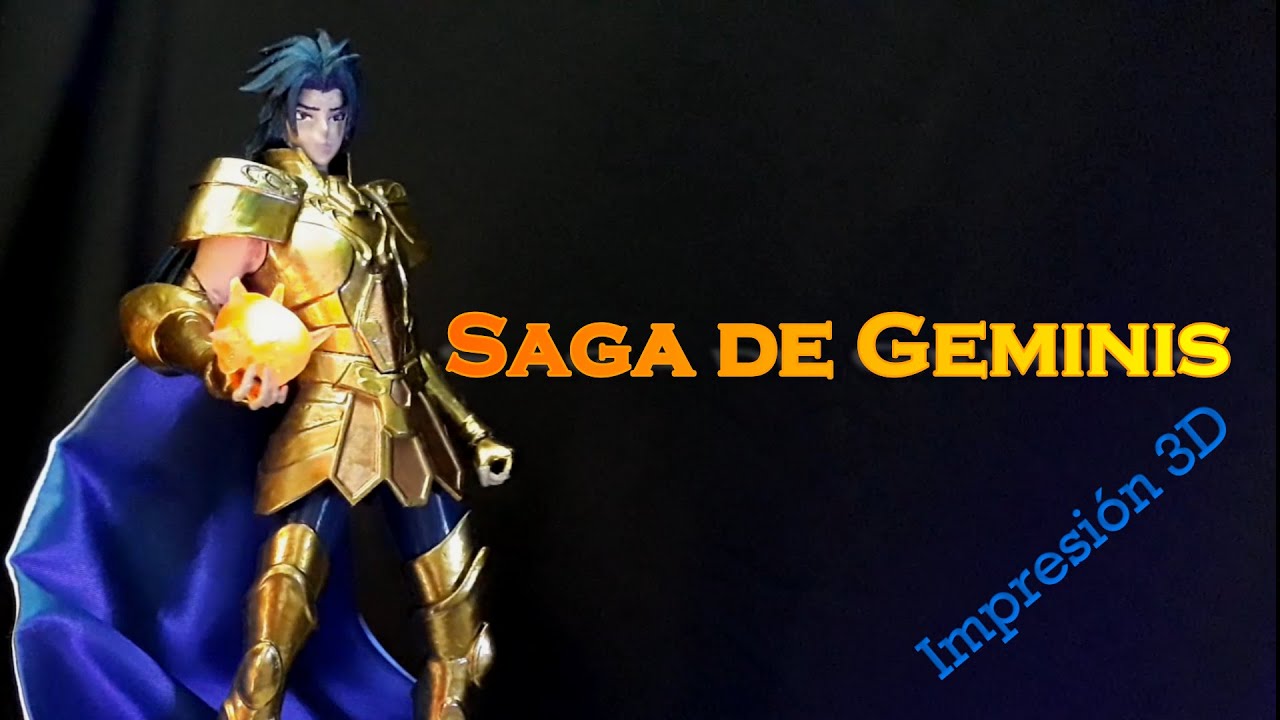 Saga de Geminis Impresión 3D