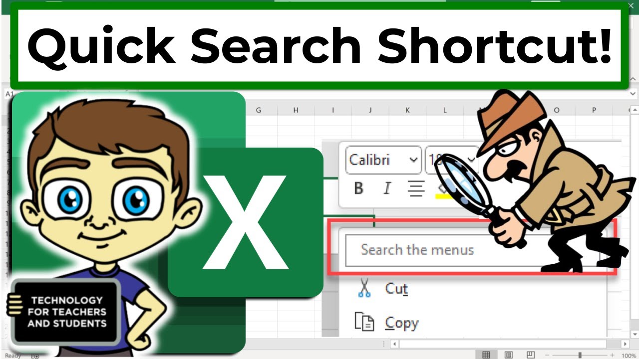 Excel: The Secret Quick Search Shortcut